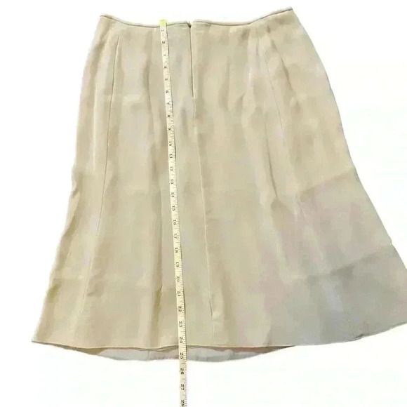 Armani Collection Women's Midi Skirt Light Sky Blue Made in Italy Size 10 - Picture 9 of 13